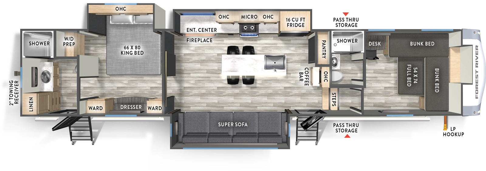 Cardinal 36FUN Floorplan